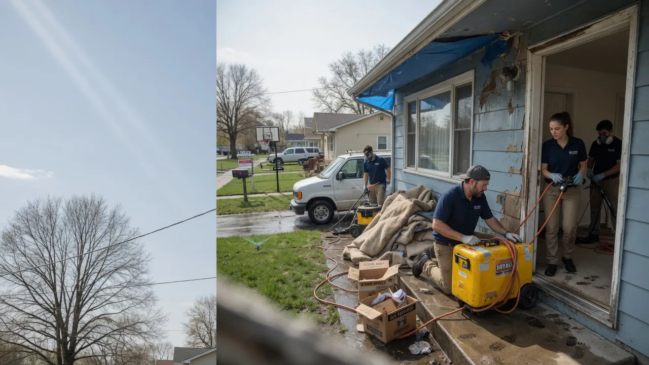 Basement Flood Cleanup in Monument, CO near me